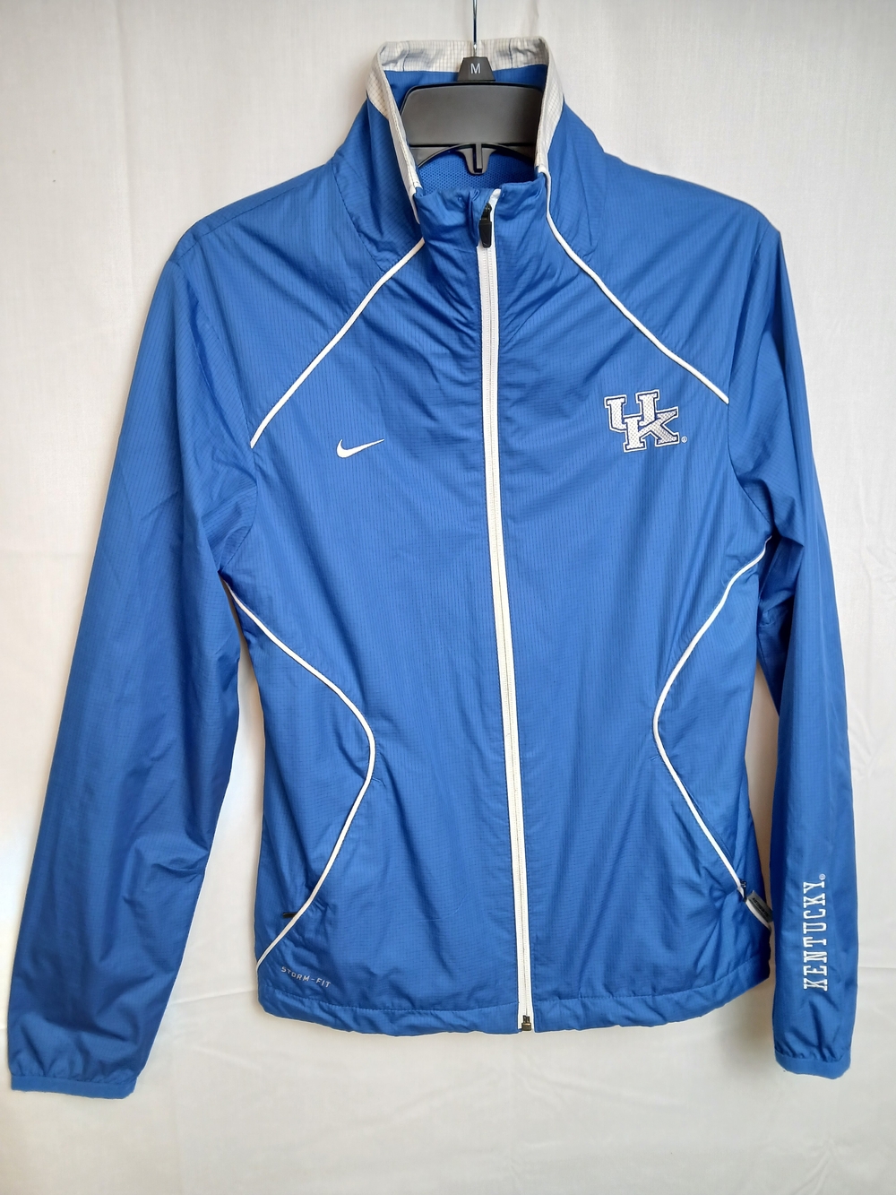 Nike Storm-Fit Kentucky Wildcats Blue Full-Zip Windbreaker Jacket for Women - XS